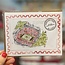 Here and There Paintings Carter Finley Stadium Card