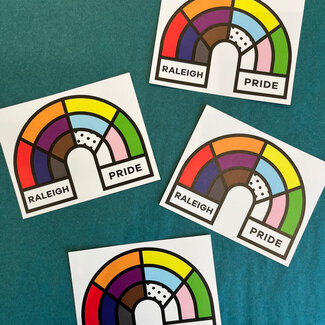 Raleigh Pride Raleigh Pride Logo Sticker