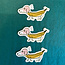 Emily Petrilla Illustrations Banana Dog Sticker