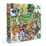 eeboo Puzzle - Edible Mushrooms 500 piece