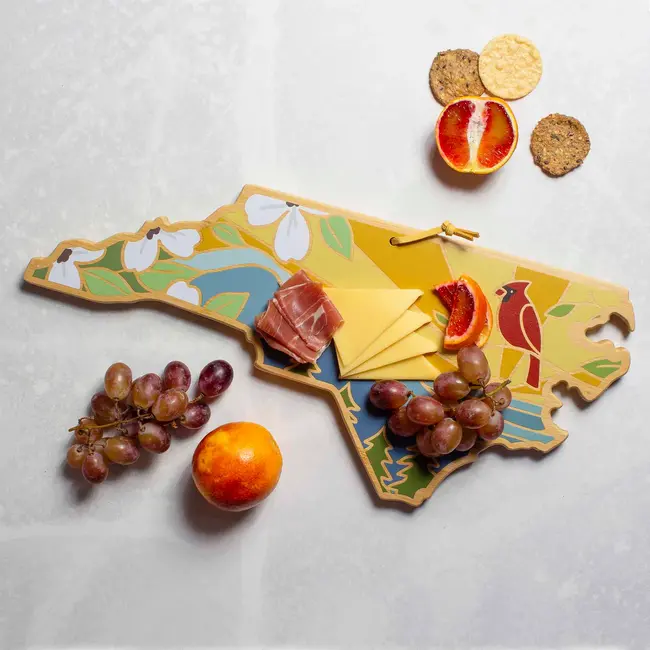 NC Serving Board w/Summer Stokes Artwork