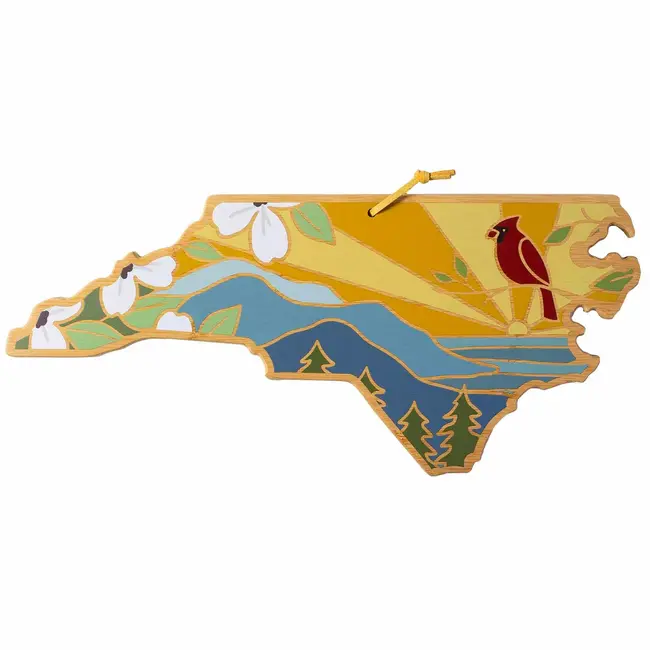 NC Serving Board w/Summer Stokes Artwork