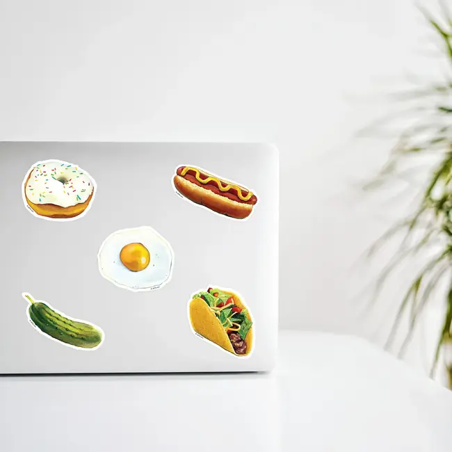 Hot Dog Sticker