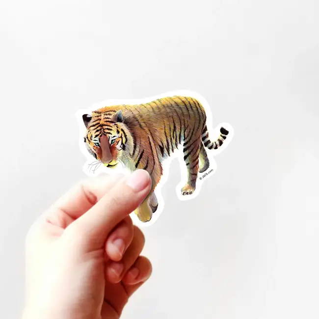 J6R6 Tiger Sticker
