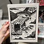 BHP Prints Red Shouldered Hawk Print