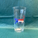 Labrottie Creations NC Cat Pint Glass