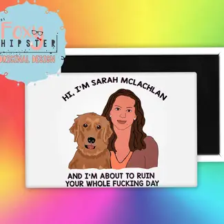 Sarah Mclachlan Sad Animal Magnet