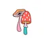 KANDS.CO Mushroom Sticker