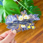 Billie Claire Handmade LLC Smash the Patriarchy Sticker