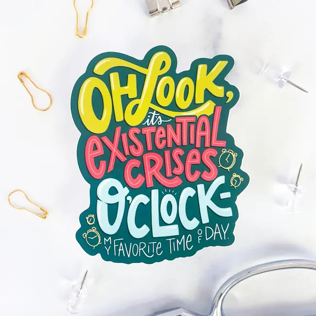 Billie Claire Handmade LLC Existential Sticker