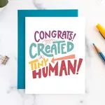 Billie Claire Handmade LLC Tiny Human Card