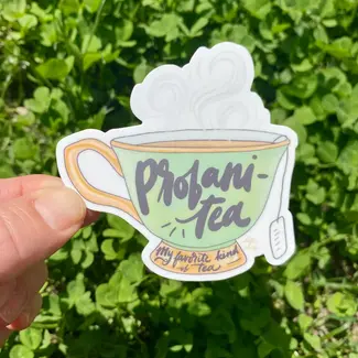 Billie Claire Handmade LLC Profani-Tea Sticker