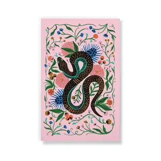 Classic Layflat Notebook - Charmed Snake