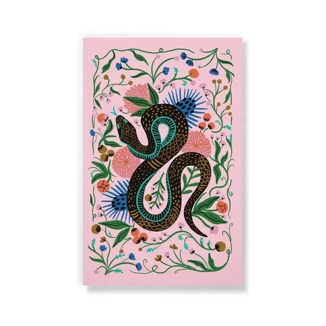 Classic Layflat Notebook - Charmed Snake