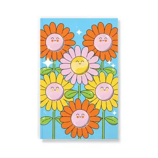 Classic Layflat Notebook - Charbonneau Floral