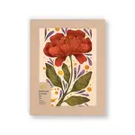Burgundy Bloom Boxed Notecards (12)