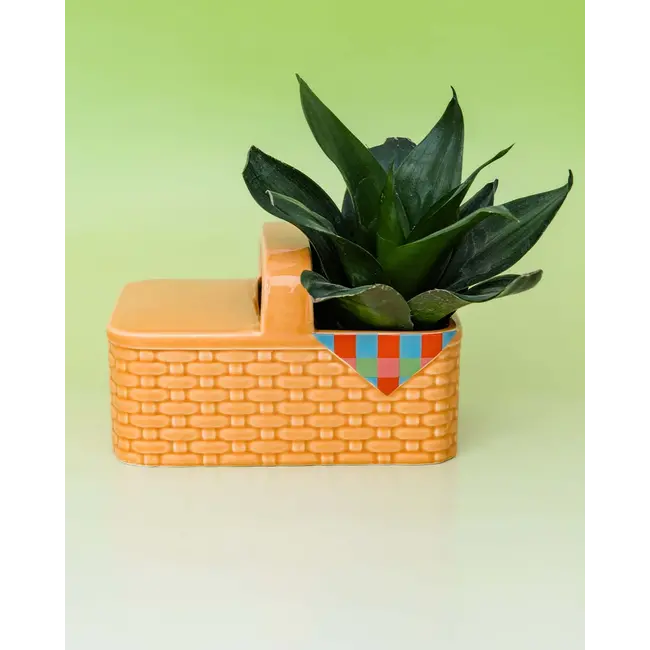 Picnic Basket Planter
