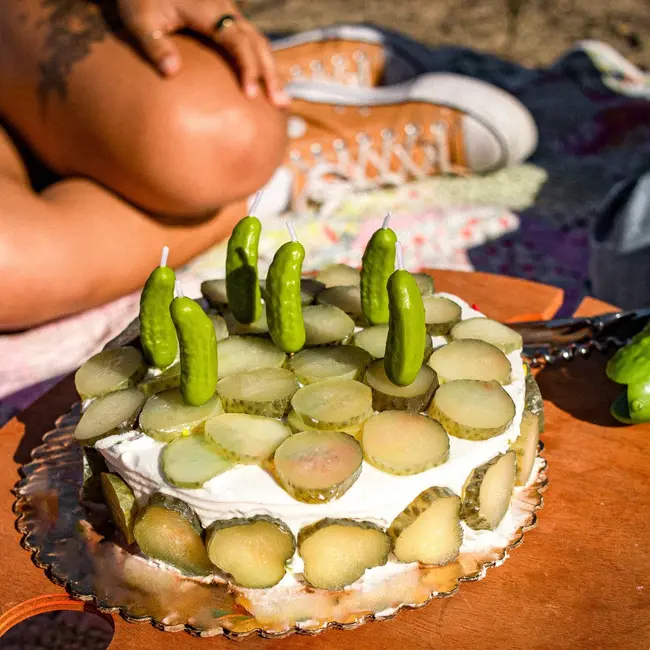 Pickle Party Candles