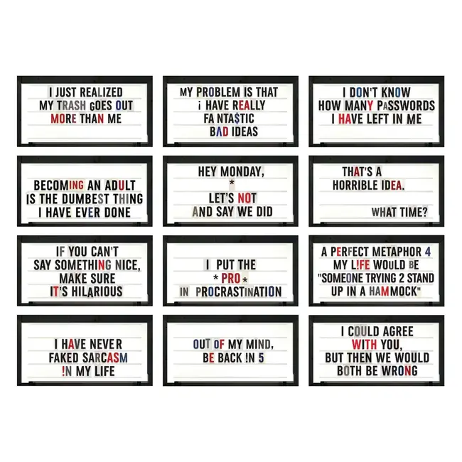 Daily Marquee Desk Flipchart