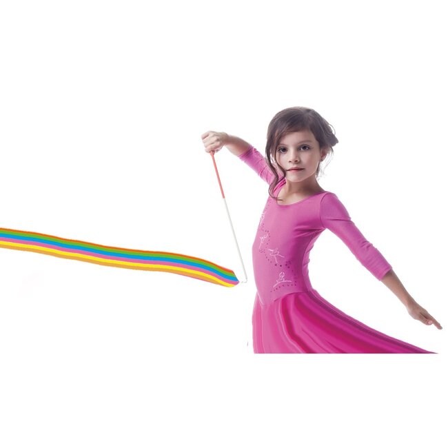 Rainbow Ribbon Wand