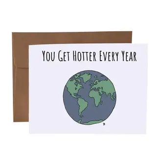 SKP ink You Get Hotter Every Year Earth Card