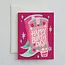 Cowgirl Boot Birthday Card