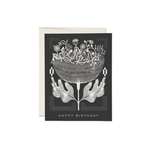 Black + White Birthday Card