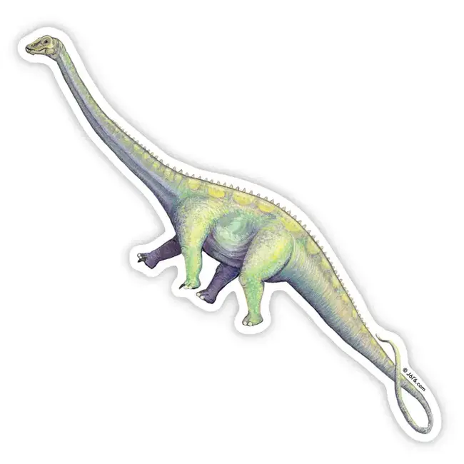 J6R6 Diplodocus Sticker