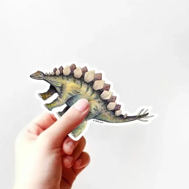 J6R6 Stegosaurus Sticker