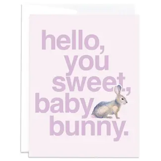 J6R6 Sweet Baby Bunny Card