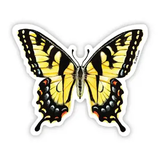 J6R6 Swallowtail Butterfly Sticker