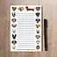 SKP ink Cute Dog Notepad