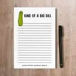 SKP ink Kind of a Big Dill Pickle Notepad