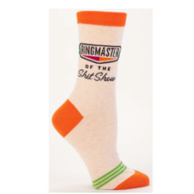 Blue Q Womens Socks - Ringmaster of the Shitshow