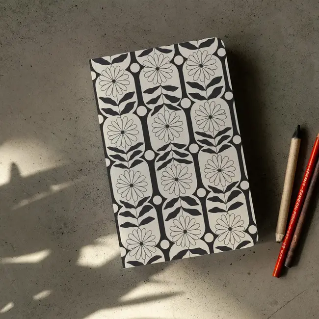 Classic Layflat Notebook - Growing Pattern