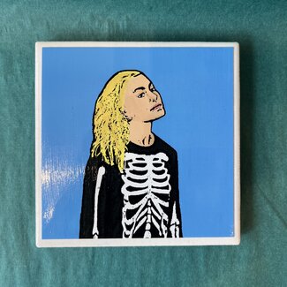 Amy May Pop Art Phoebe Bridgers Coaster