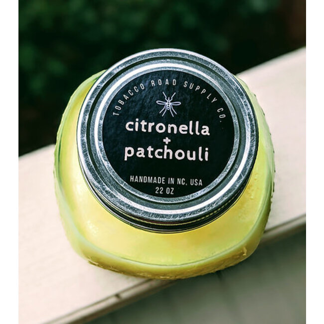 Tobacco Road Supply Company, LLC TRSC Candle - Citronella + Patchouli 22 oz