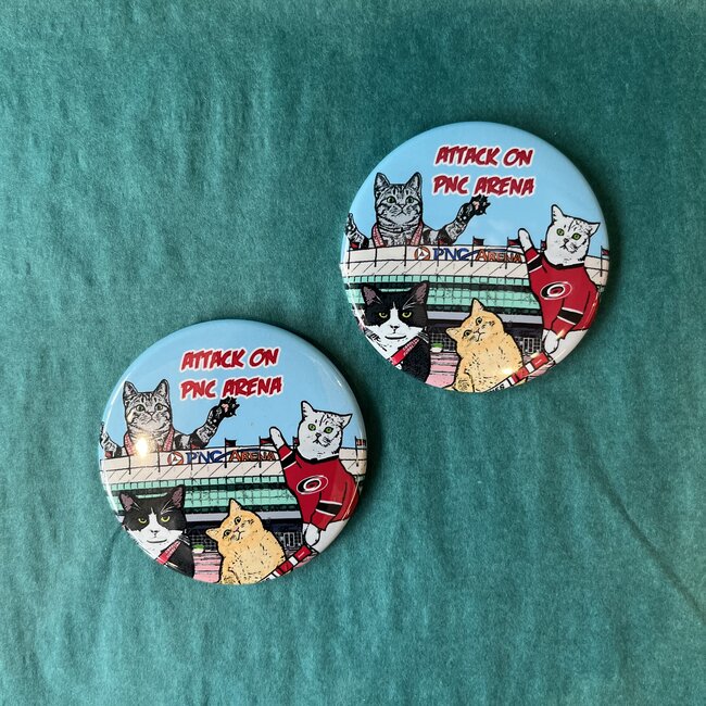 Amy May Pop Art Local Magnet - Canes Cat