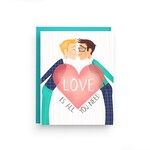 Love is All You Need Card (White)