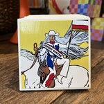 Amy May Pop Art Cowboy Carter Coaster