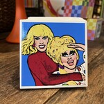 Amy May Pop Art Trixie & Katya Coaster