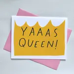 Aviate Press Yas Queen Card
