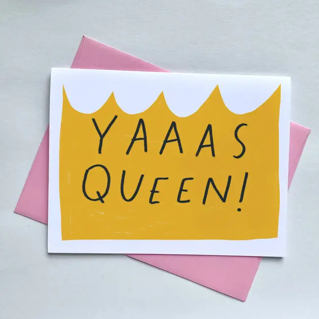 Aviate Press Yas Queen Card