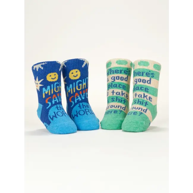 Baby Socks - Might Save The World/ Where's A Good Place To Take A Shit Around Here?