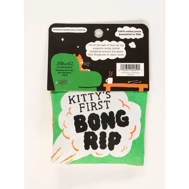 Catnip Toy - Kitty's 1st Bong Rip