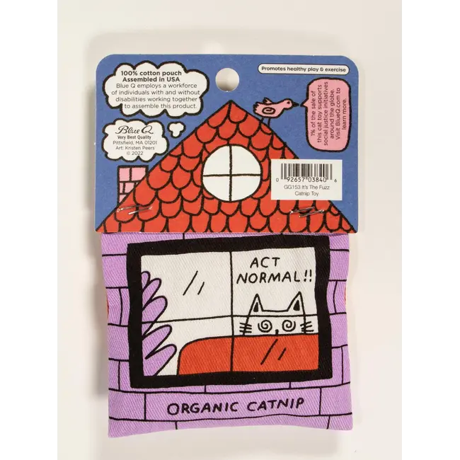 Catnip Toy - Oh Shit, It's The Fuzz