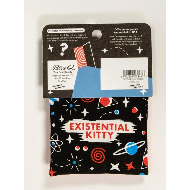 Catnip Toy - Existential Kitty