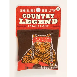 Catnip Toy - Long-Haired Herb-Lovin' Country Legend
