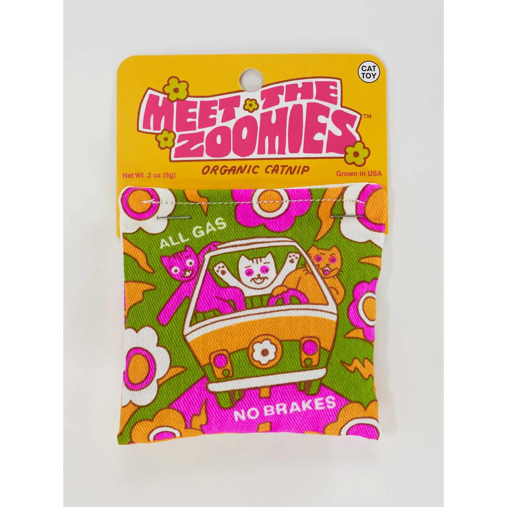 Catnip Toy - Meet the Zoomies