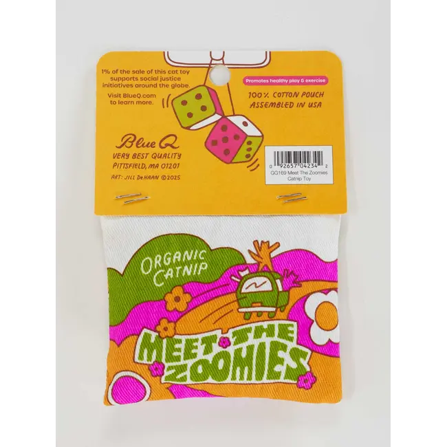 Catnip Toy - Meet the Zoomies